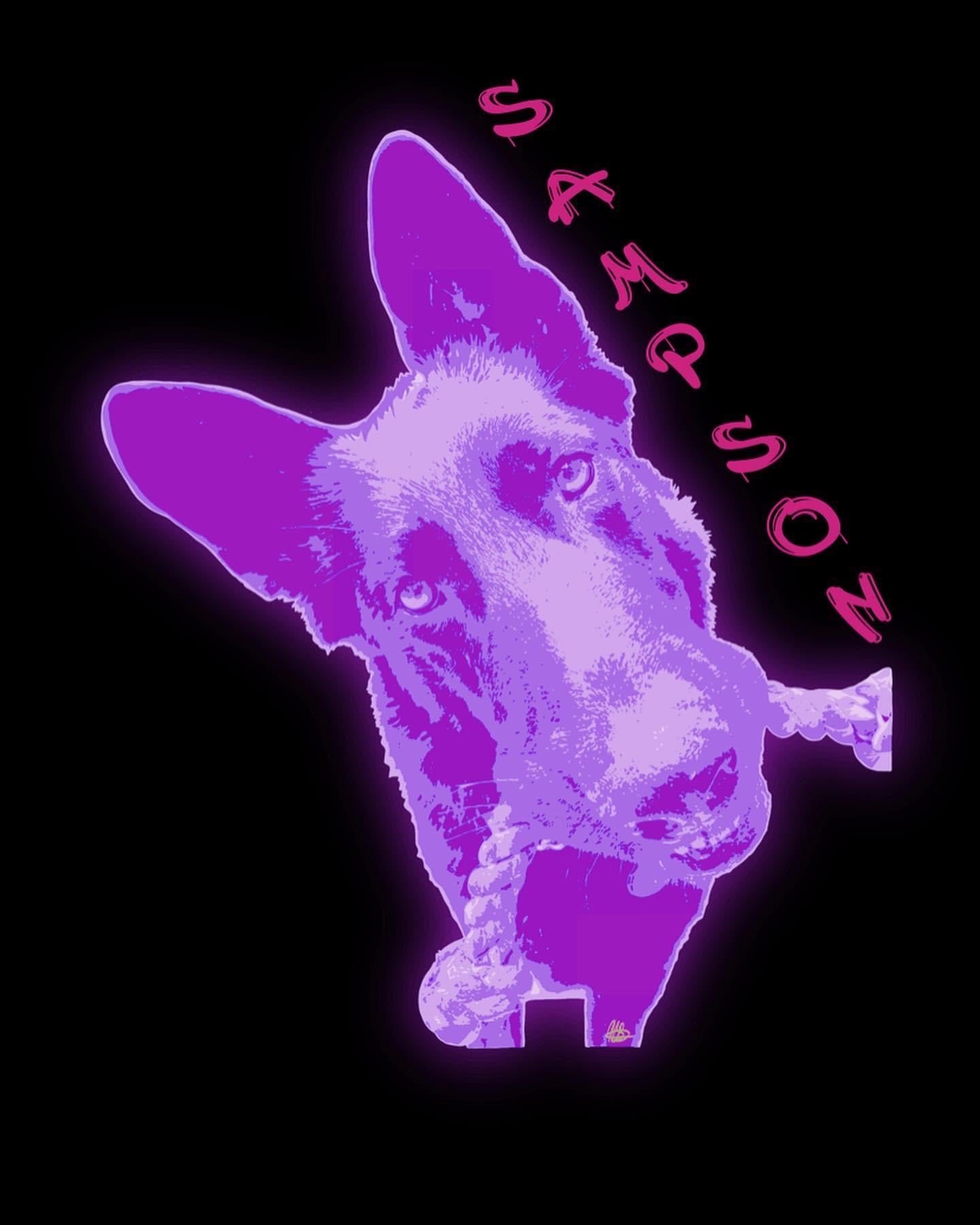 Custom 3 Color Pop Art Drawing
