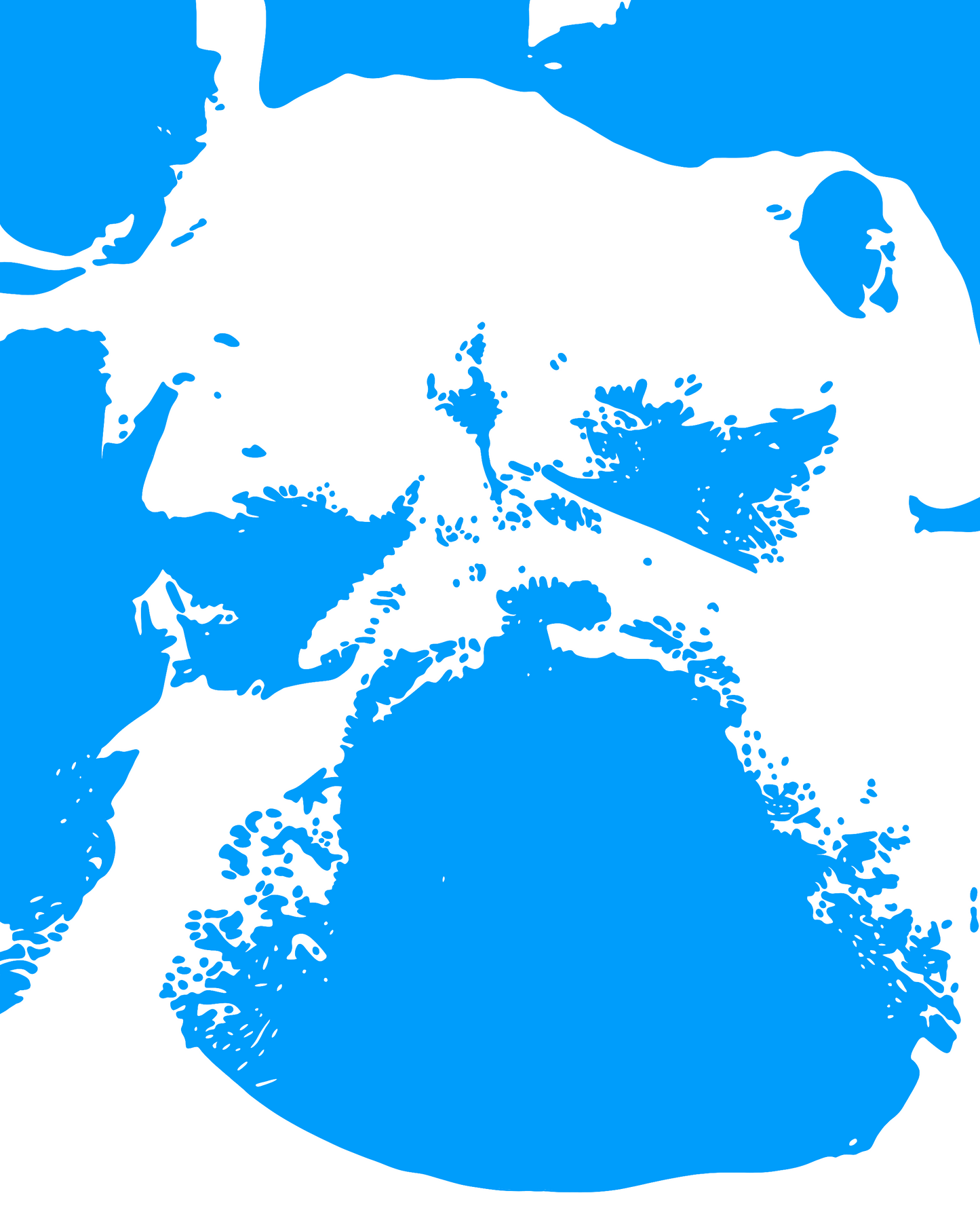 Custom 1 Color Pop Art Style Drawing