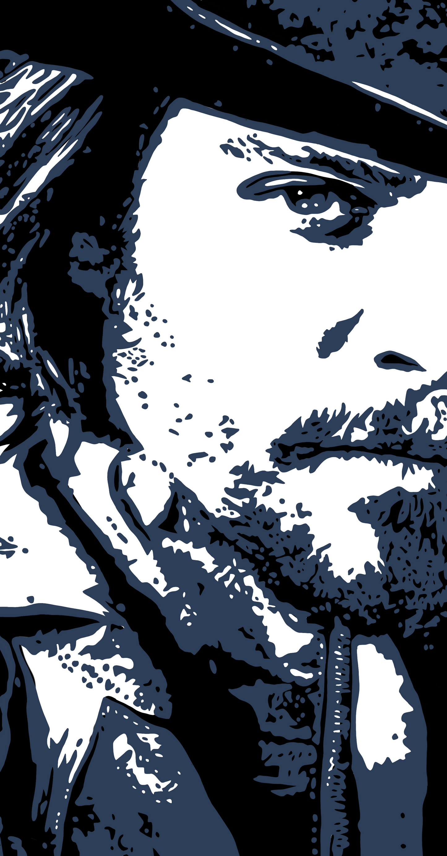 Custom 2 Color Pop Art Drawing