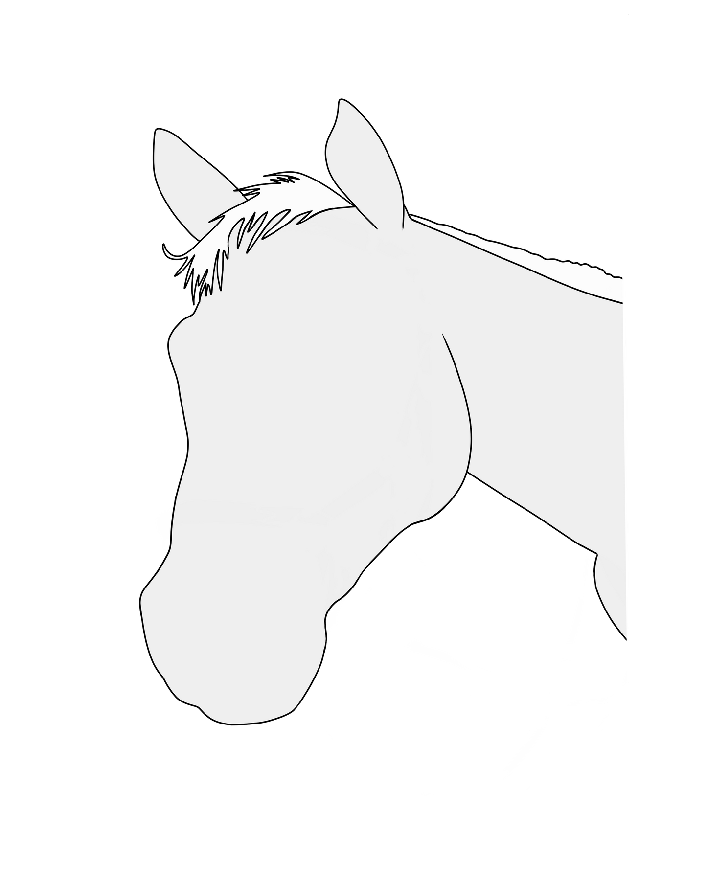 Custom Line Drawing/Detailed Silhouette